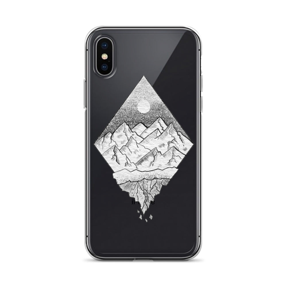 Crack On Top - iPhone 7 / 8 / X / XS / XR - clear case