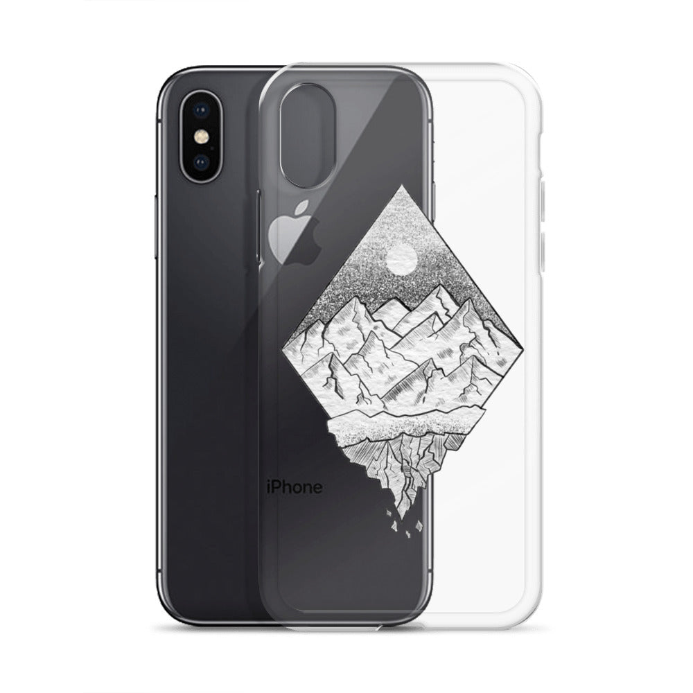 Crack On Top - iPhone 7 / 8 / X / XS / XR - clear case