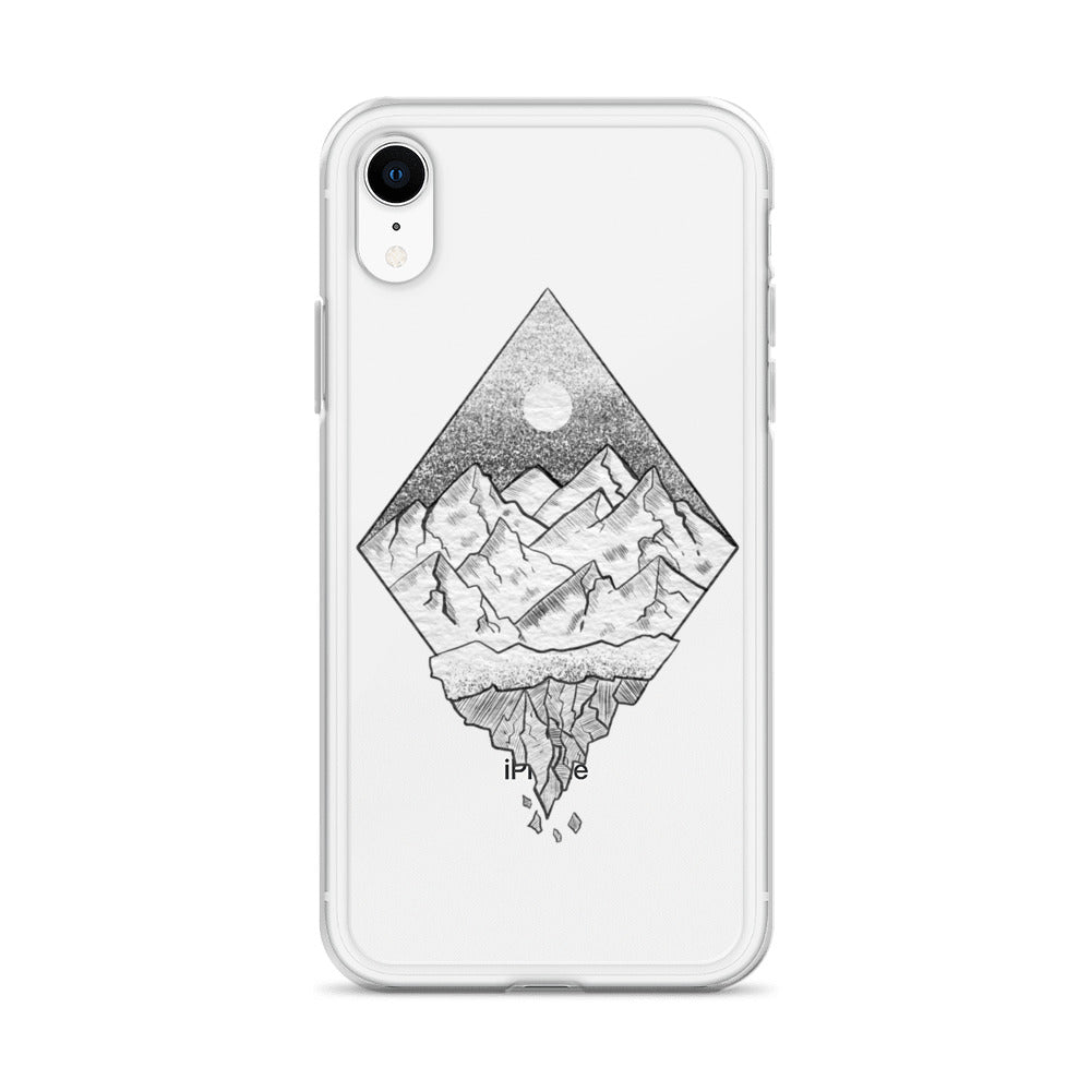 Crack On Top - iPhone 7 / 8 / X / XS / XR - clear case