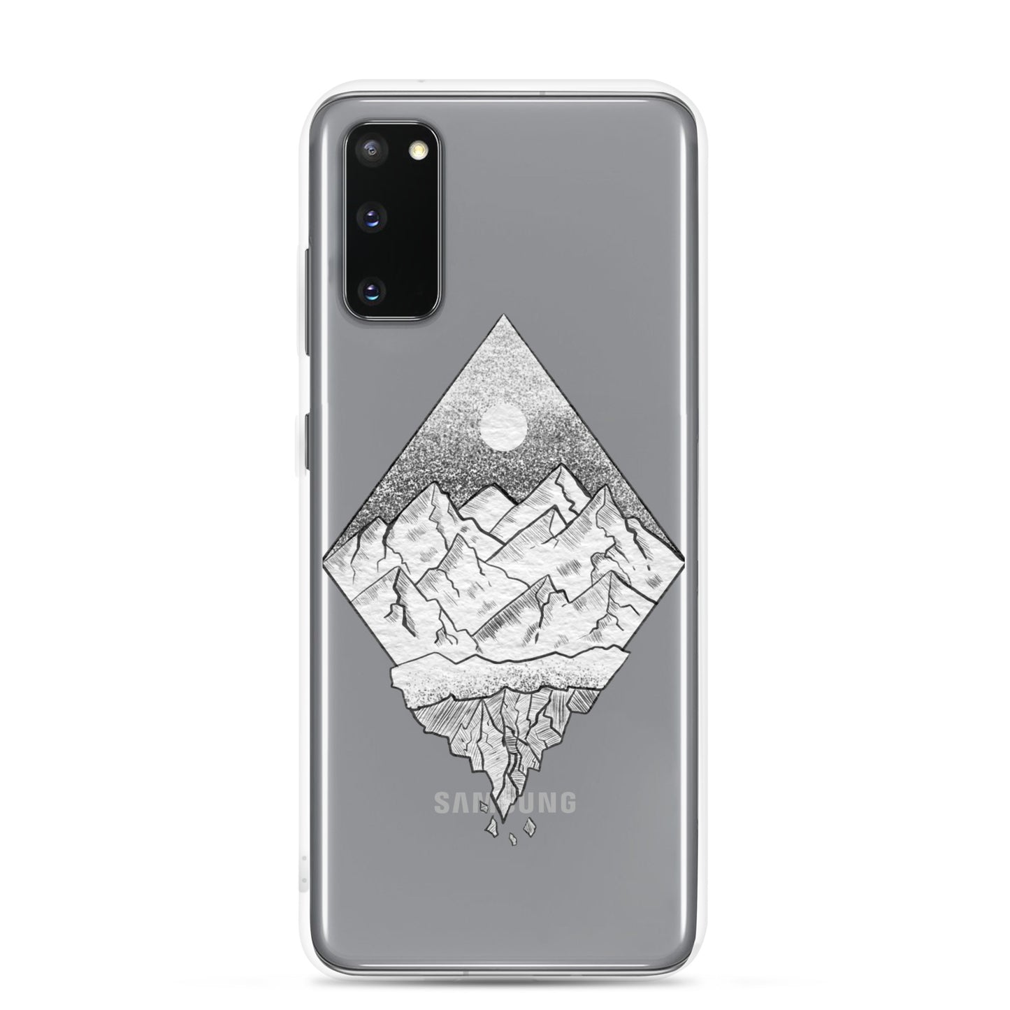 Crack On Top - Galaxy S - clear case