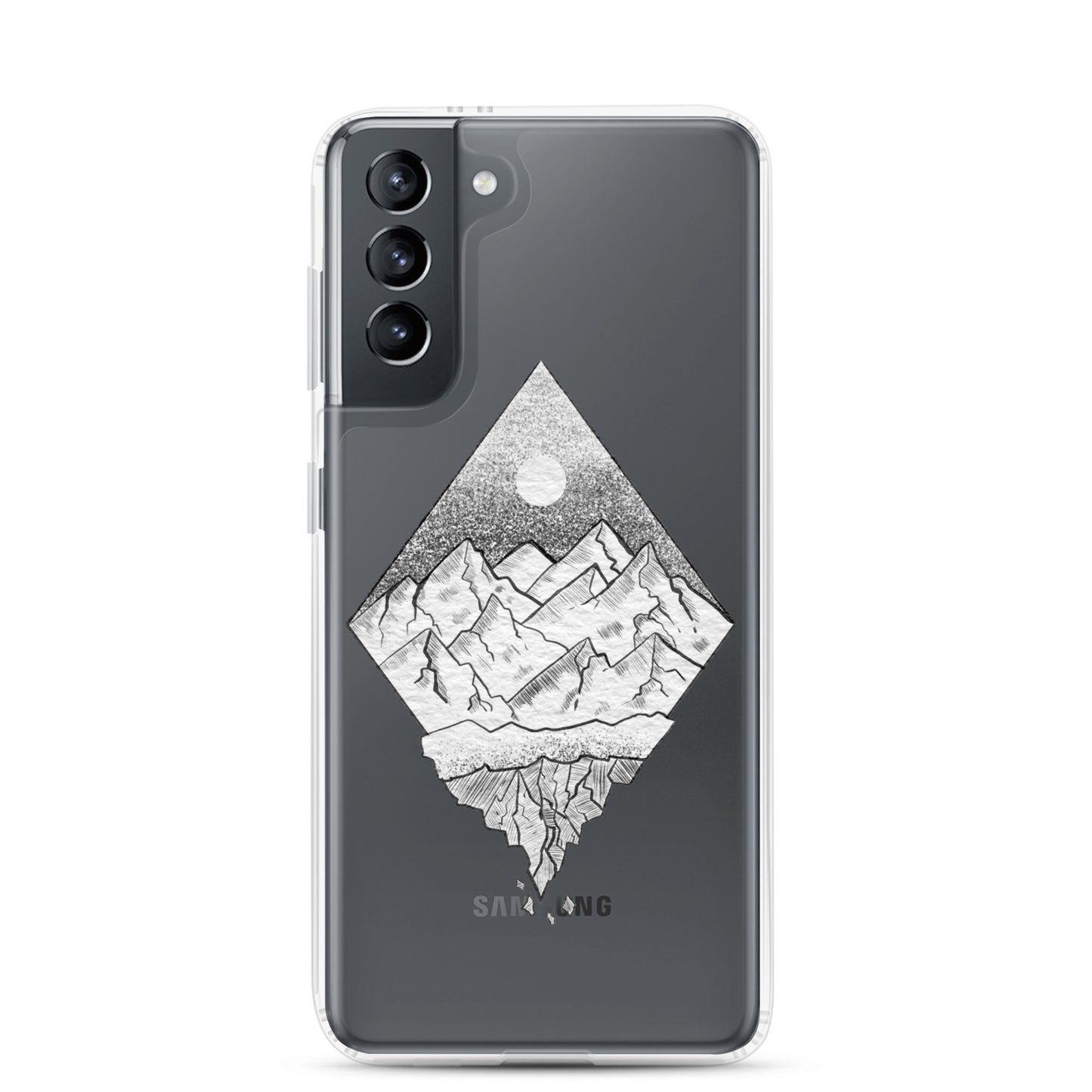 Crack On Top - Galaxy S - clear case