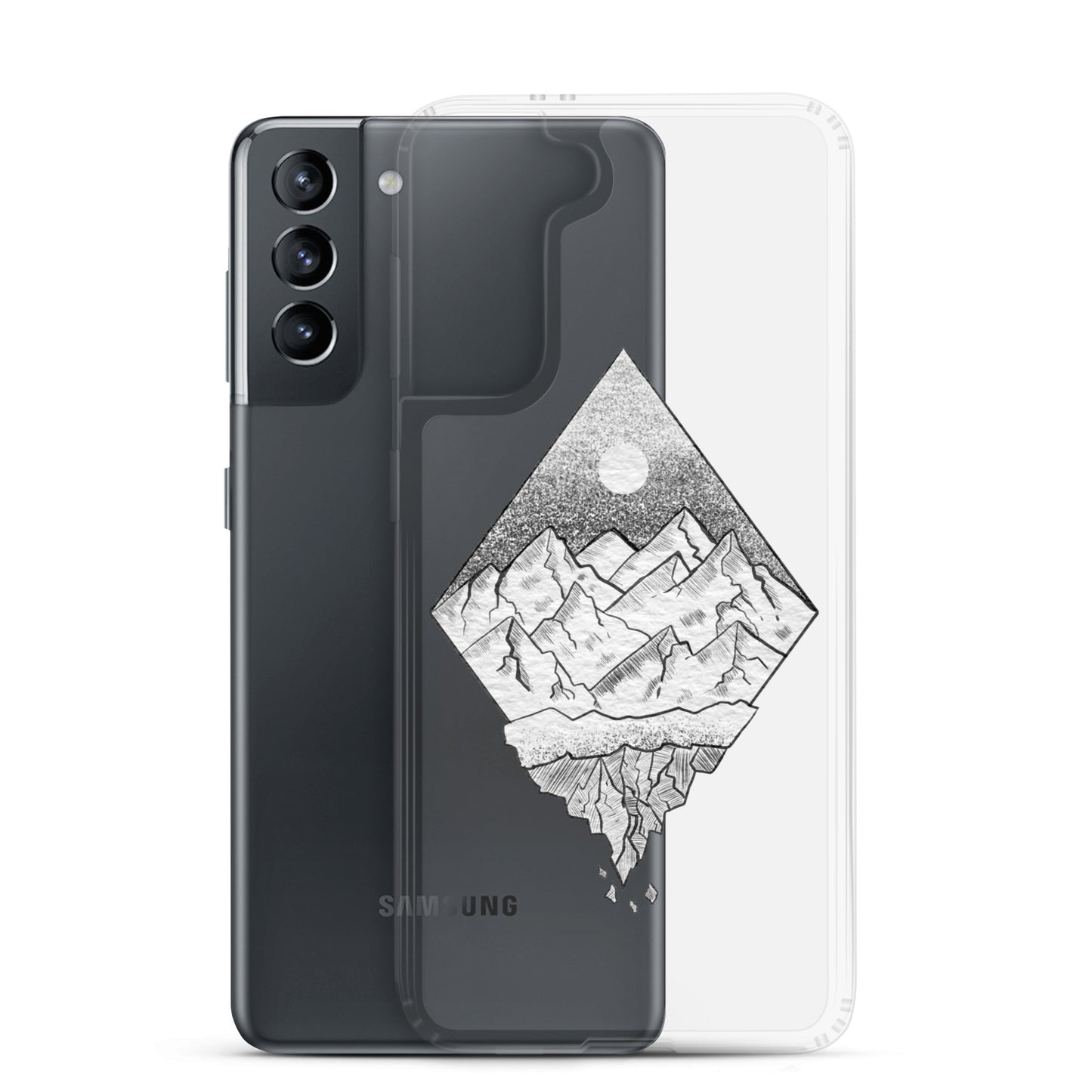 Crack On Top - Galaxy S - clear case