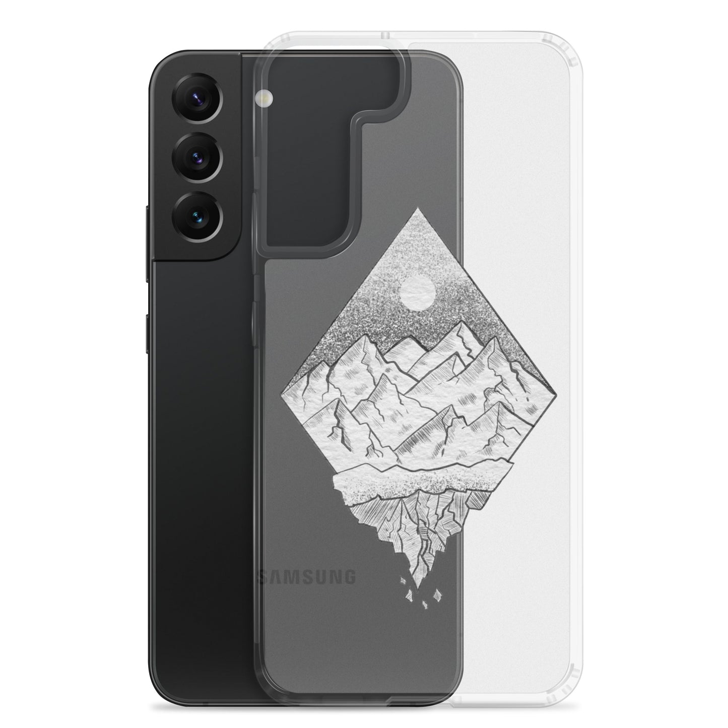 Crack On Top - Galaxy S - clear case