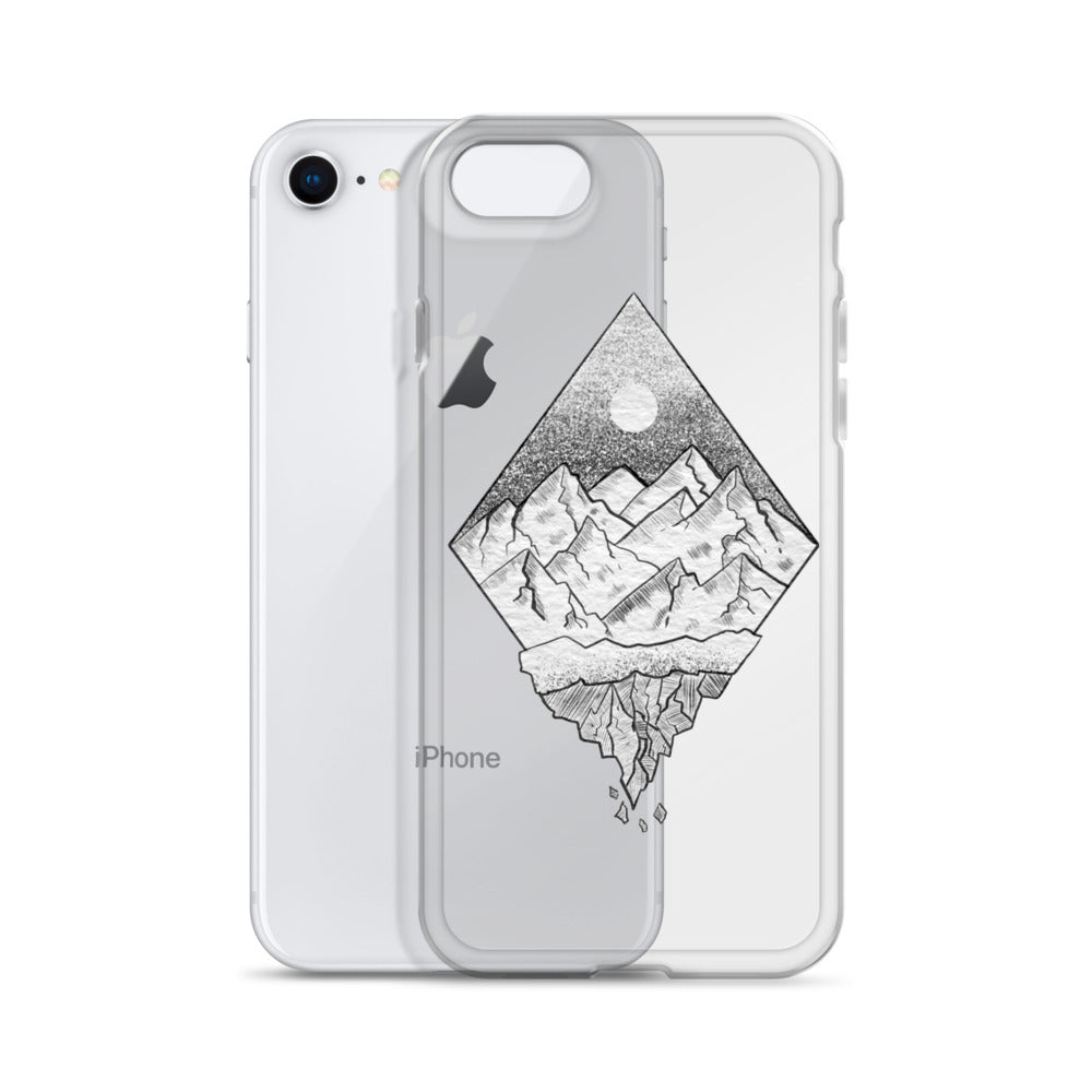 Crack On Top - iPhone 7 / 8 / X / XS / XR - clear case