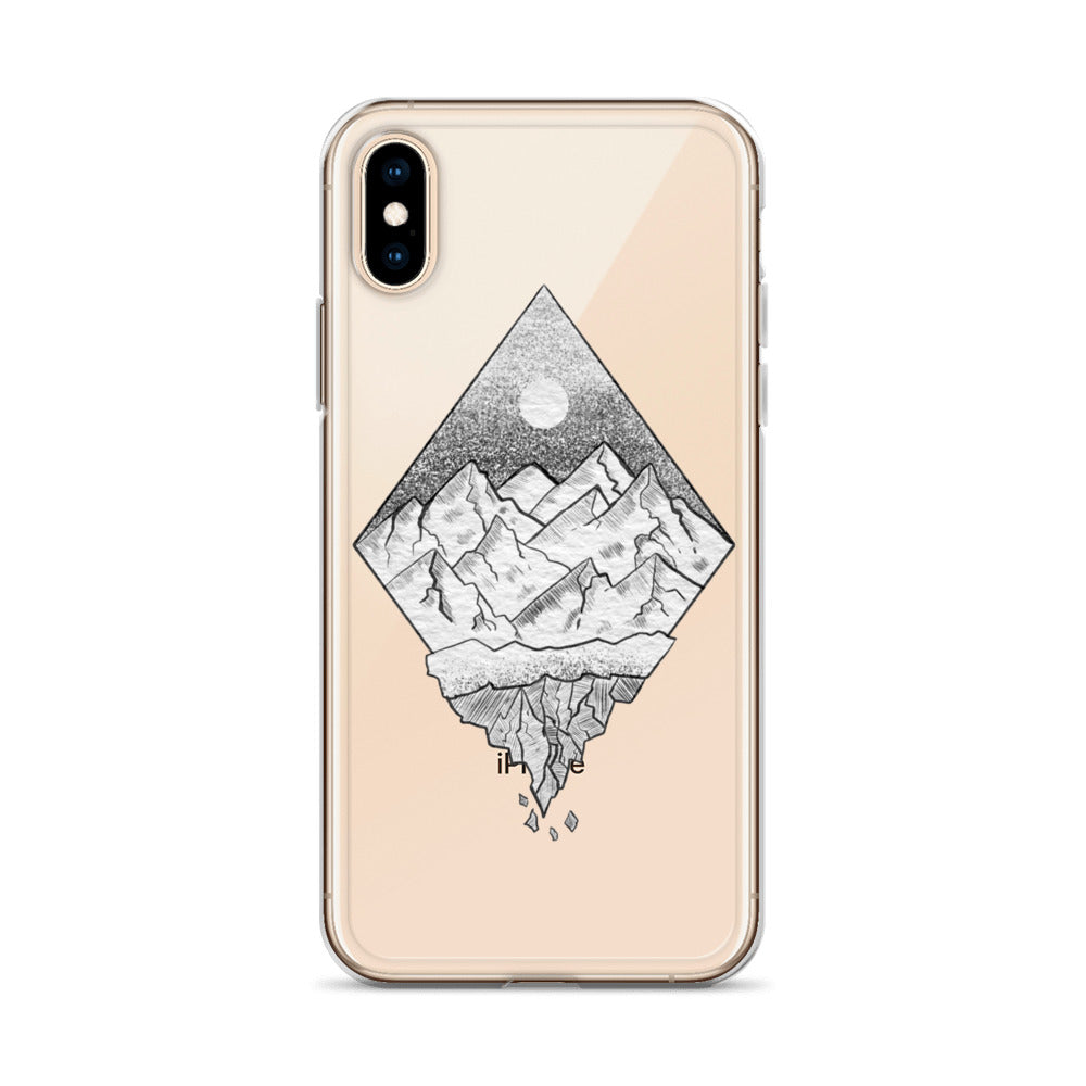 Crack On Top - iPhone 7 / 8 / X / XS / XR - clear case