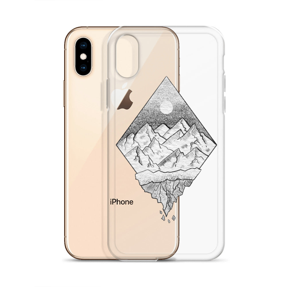 Crack On Top - iPhone 7 / 8 / X / XS / XR - clear case