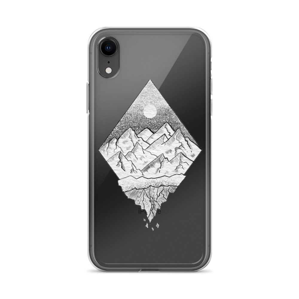 Crack On Top - iPhone 7 / 8 / X / XS / XR - clear case