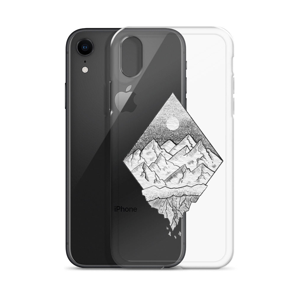 Crack On Top - iPhone 11 / 11 Pro / 11 Pro Max / 12 / 12 mini / 12 Pro / 13 mini / 13 / 14 / 14 Plus / SE - clear case