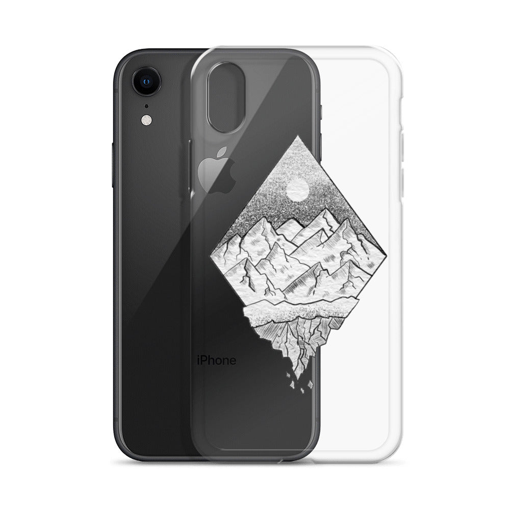 Crack On Top - iPhone 7 / 8 / X / XS / XR - clear case