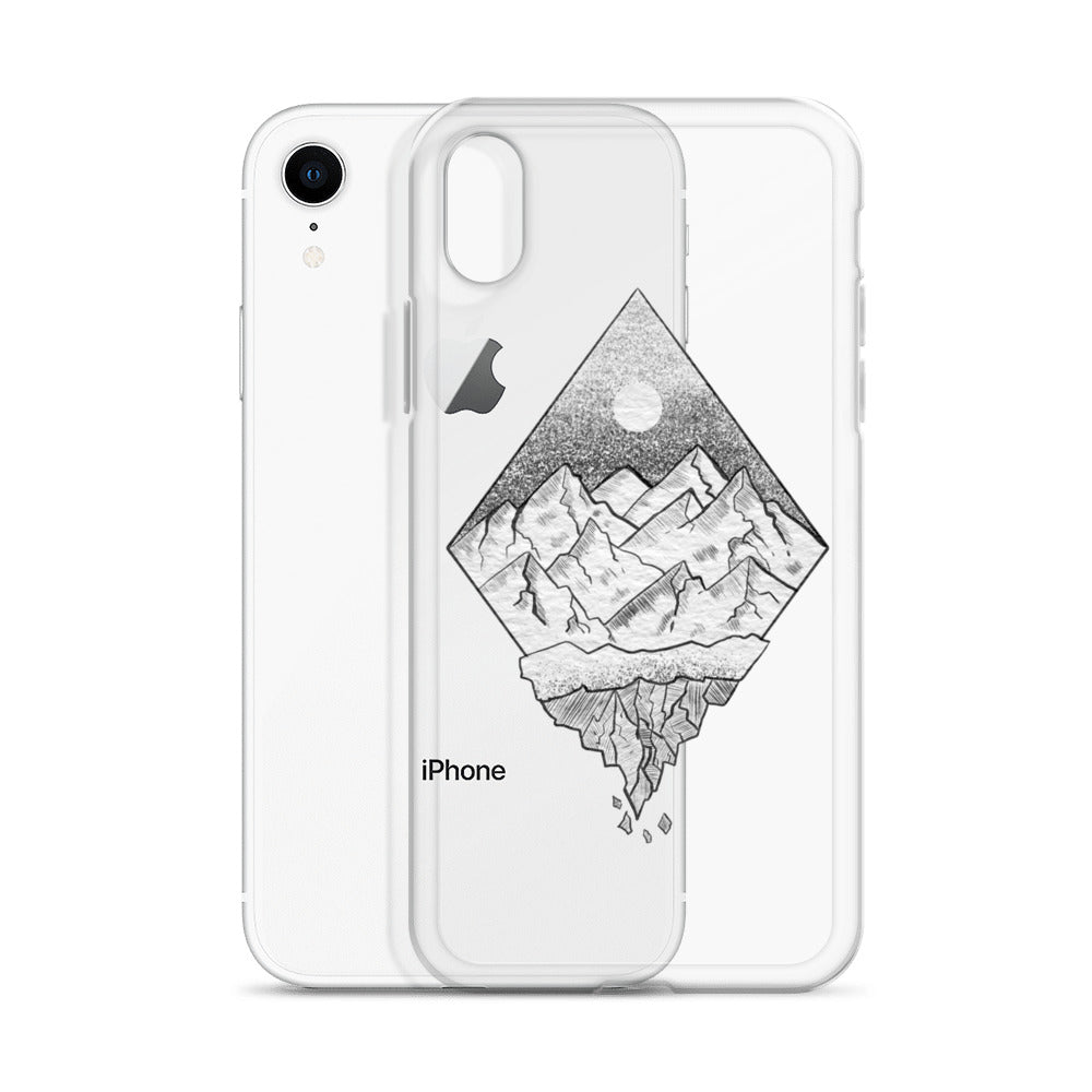 Crack On Top - iPhone 7 / 8 / X / XS / XR - clear case