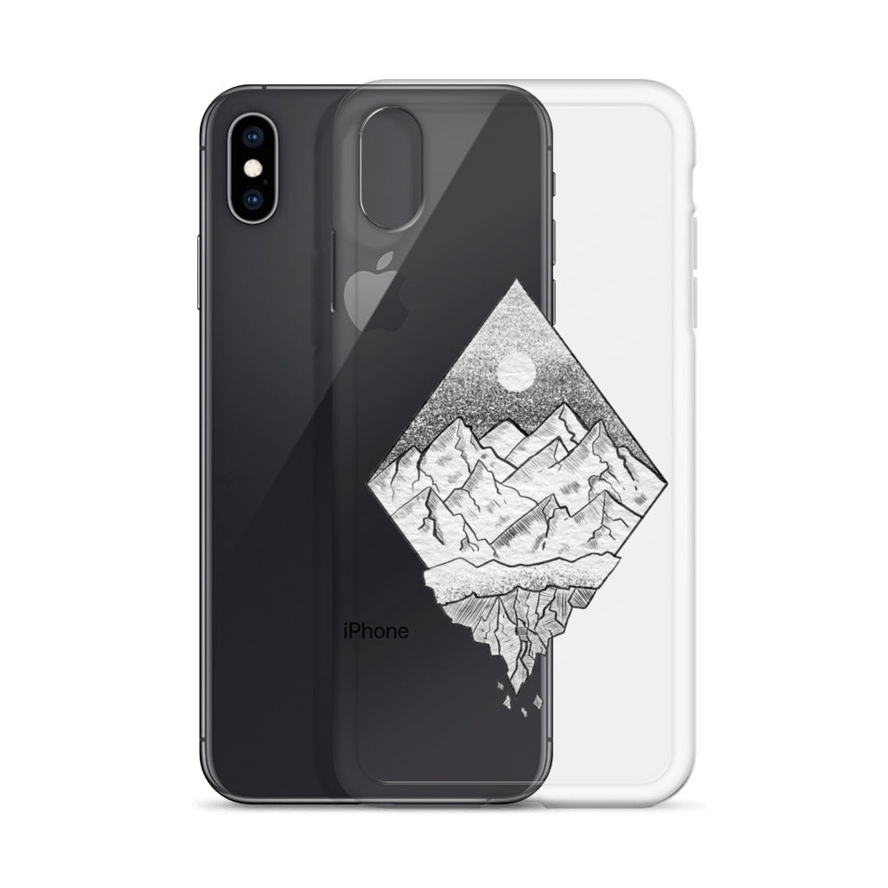 Crack On Top - iPhone 11 / 11 Pro / 11 Pro Max / 12 / 12 mini / 12 Pro / 13 mini / 13 / 14 / 14 Plus / SE - clear case