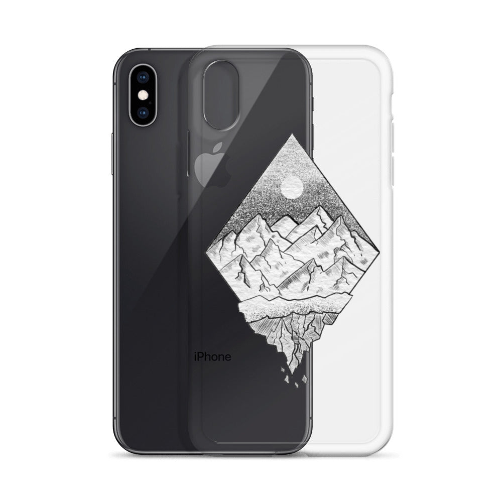 Crack On Top - iPhone 7 / 8 / X / XS / XR - clear case