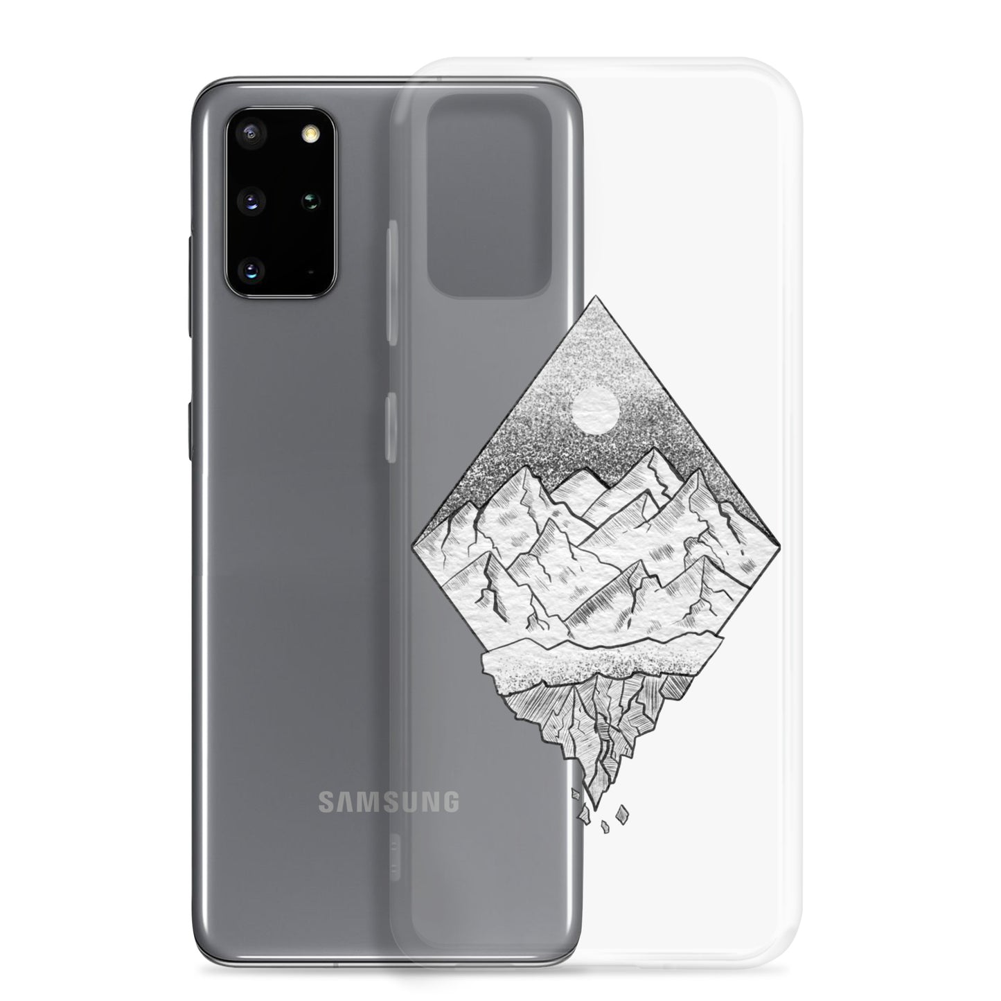 Crack On Top - Galaxy S - clear case